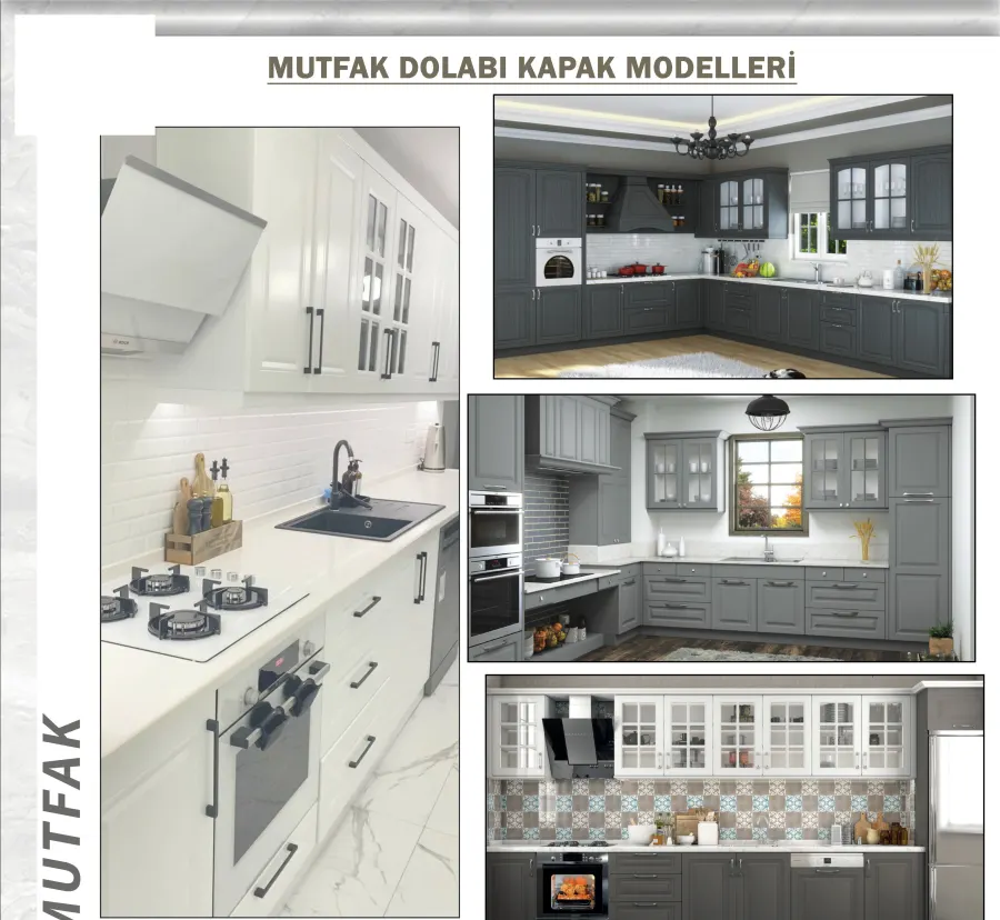 Mutfak Dolabı Kapak Modelleri 1 — Mutfak